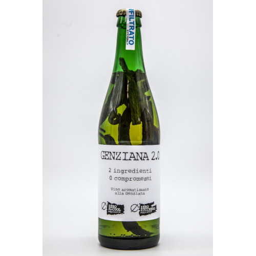 bottiglia genziana 2.0 ad alta quota Sottoterra in Abruzzo